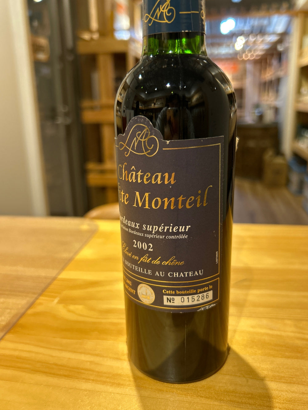 Chateau Lafite Monteil 2002 375ml