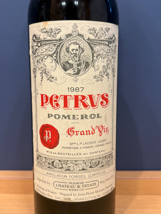 シャトーペトリュス　PETRVS　1987年