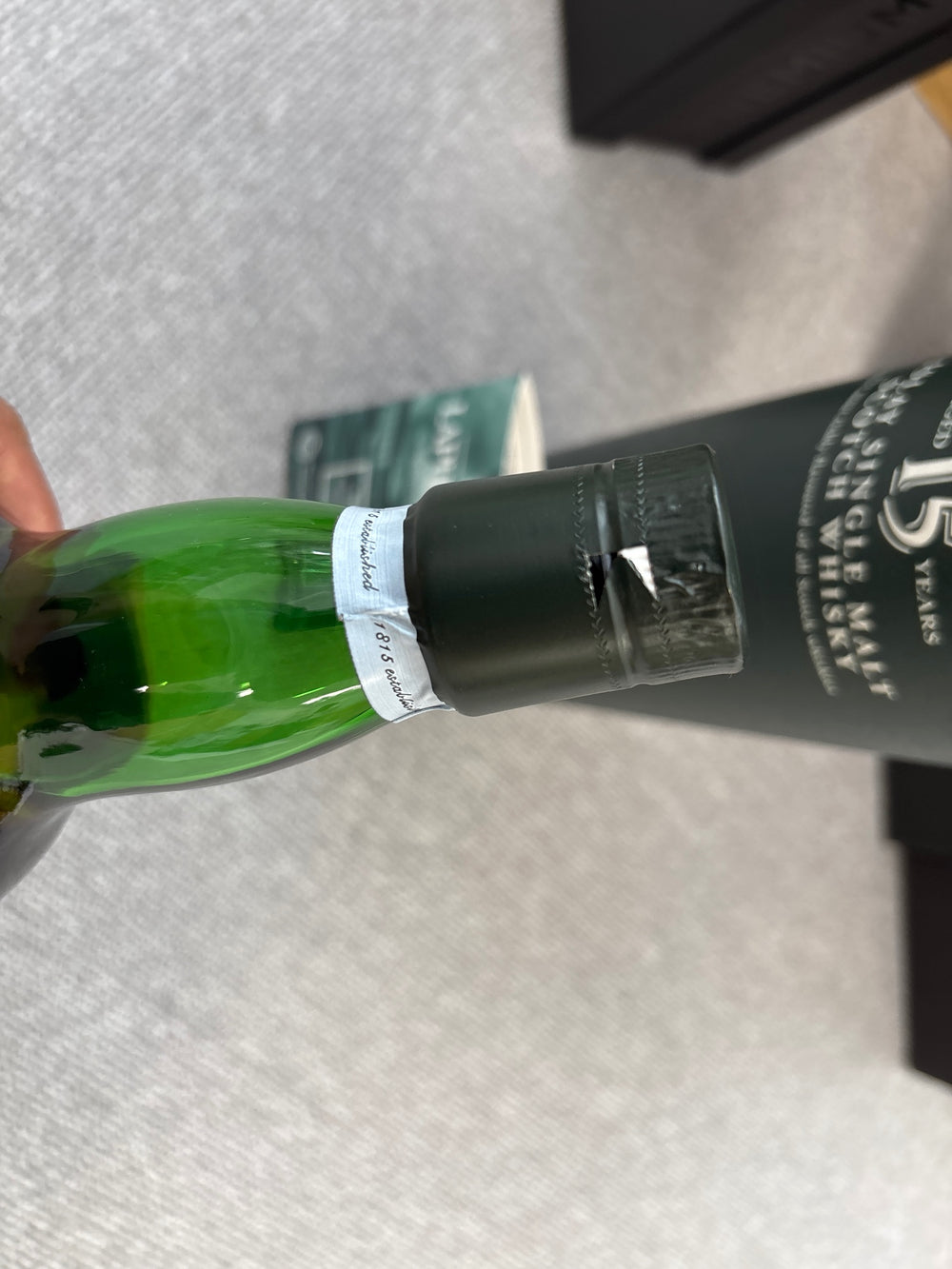 ラフロイグ15年　旧ボトル　700ML　箱付き