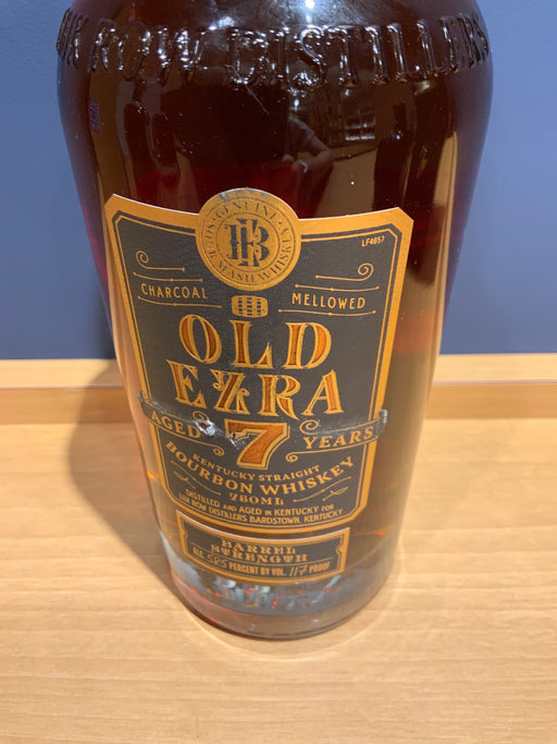 オールドエズラ7年 バレルストレングス 750ml 58.50度