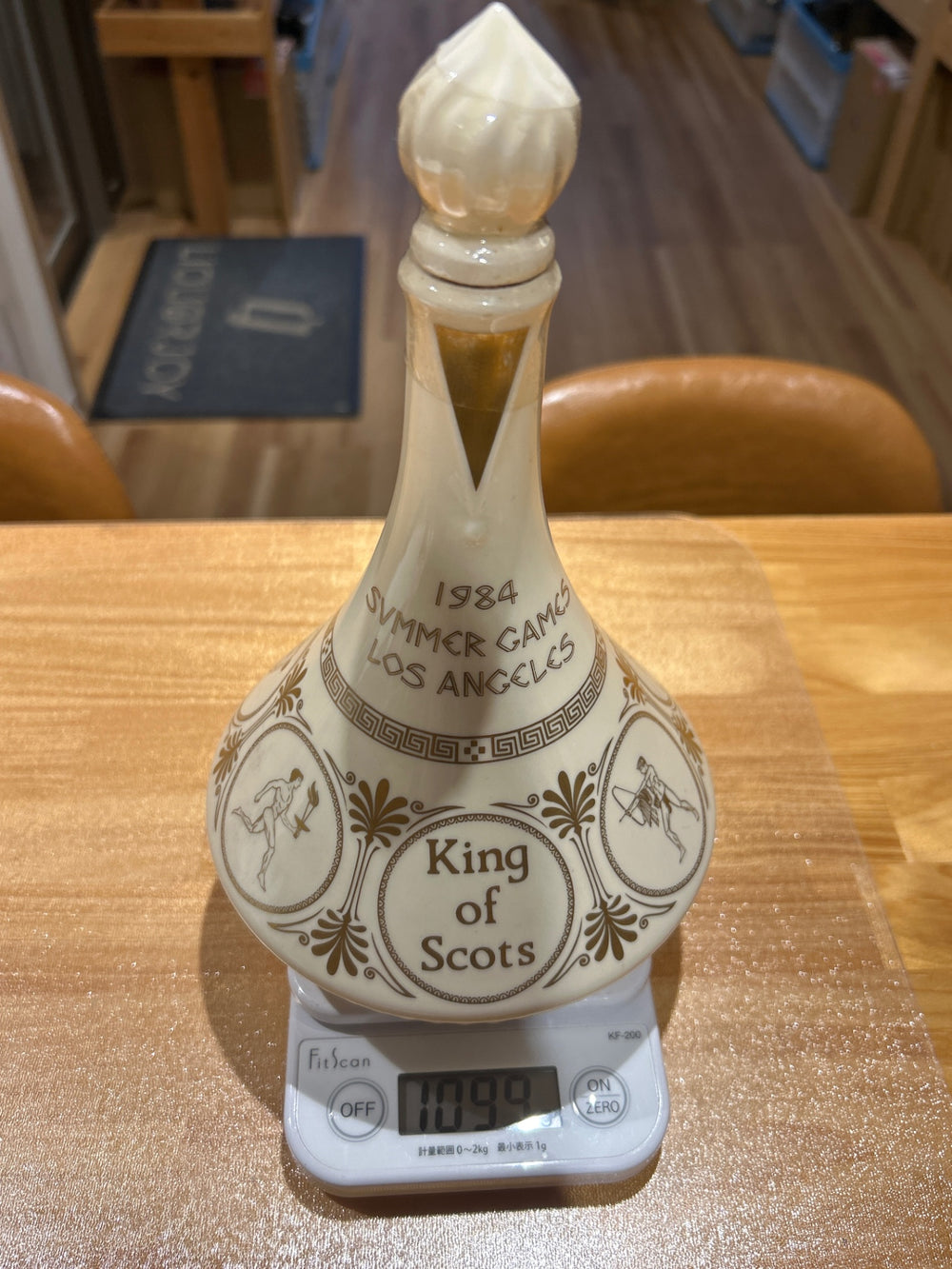 King of Scots 1984 Los Angeles Summer Games Scotch Whisky, 750ml, 43% Ceramic
