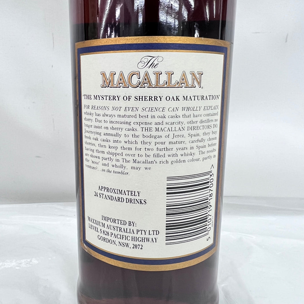 image The MACALLAN ザ・マッカラン 18年 1984 シェリーオークカスク ウイスキー 700ml 43% 箱付