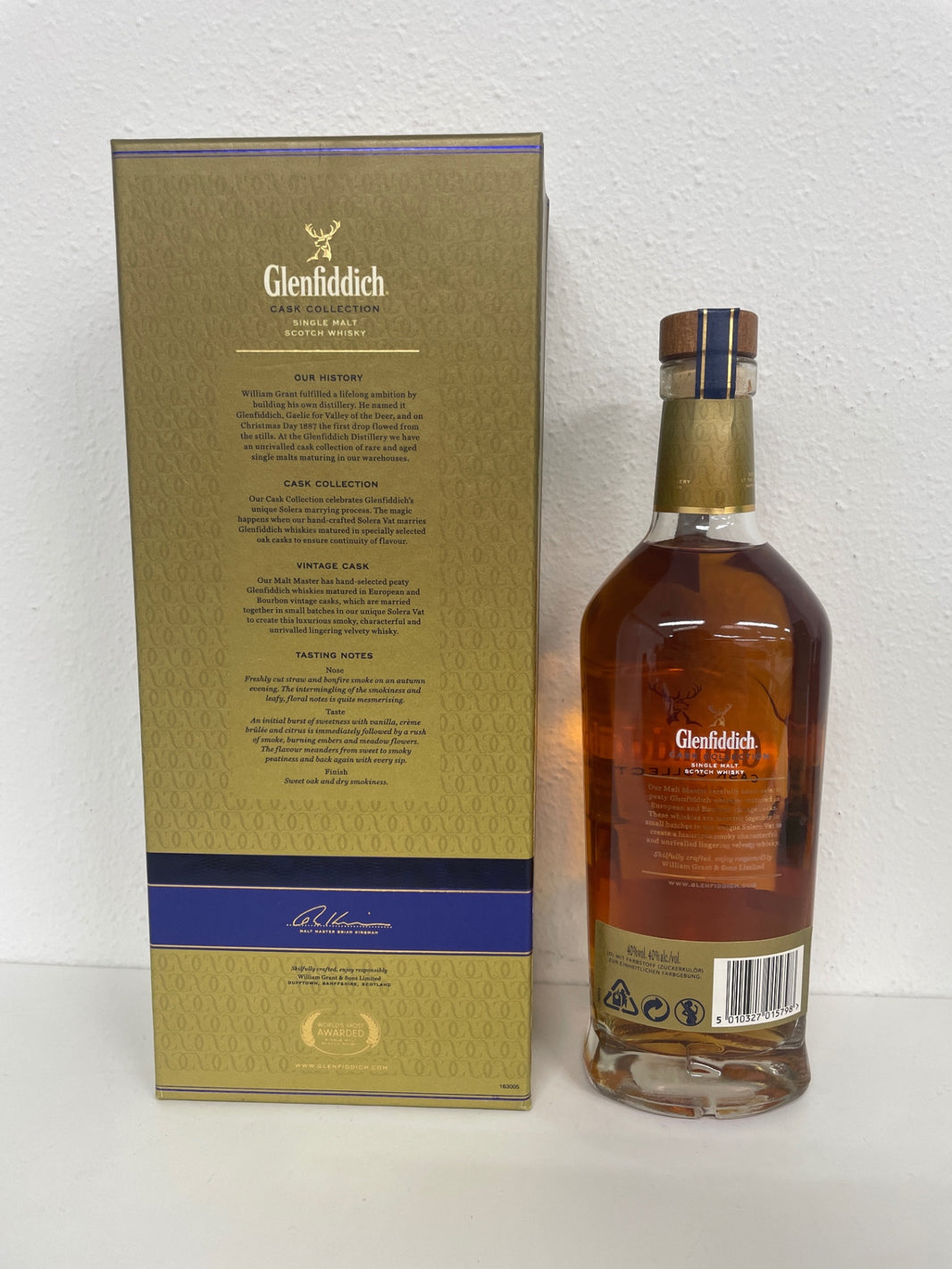 image グレンフィディック カスクコレクション ヴィンテージカスク 40度 700ml シングルモルトスコッチウイスキー [並行輸入品]