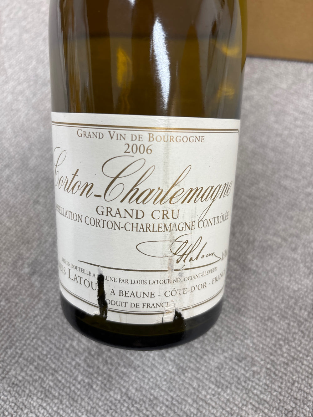 コルトン・シャルルマーニュ グラン・クリュ 2006 ルイ・ラトゥール 750ml 14％ フランス 白