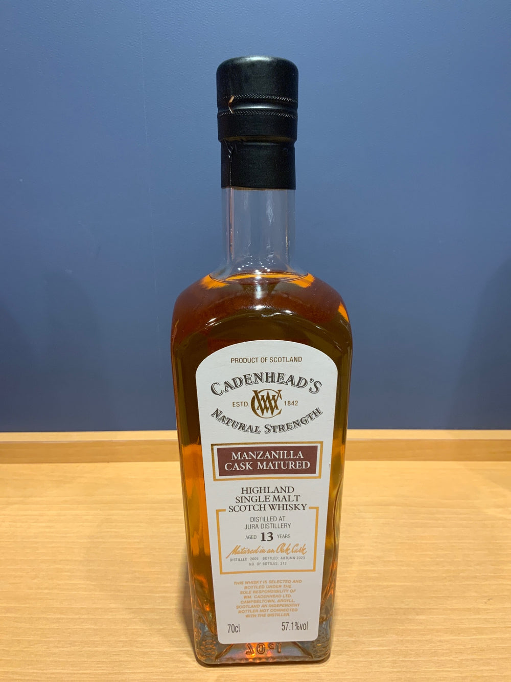 Jura Manzanilla Cadenhead 13 years