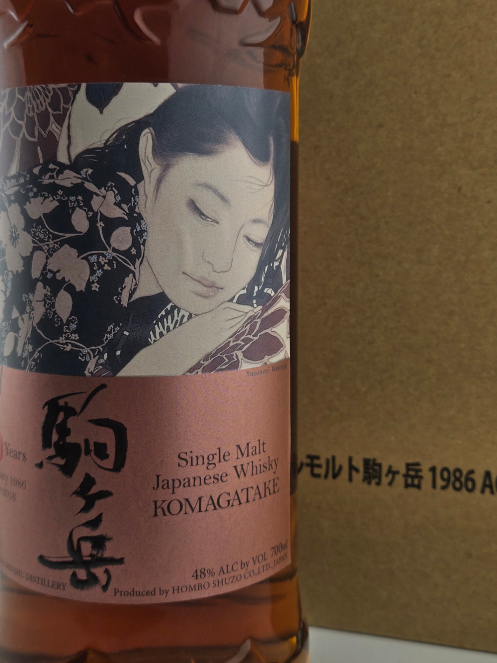 シングルモルト駒ヶ岳 30年 シェリーカスク 1986 700ml 48%