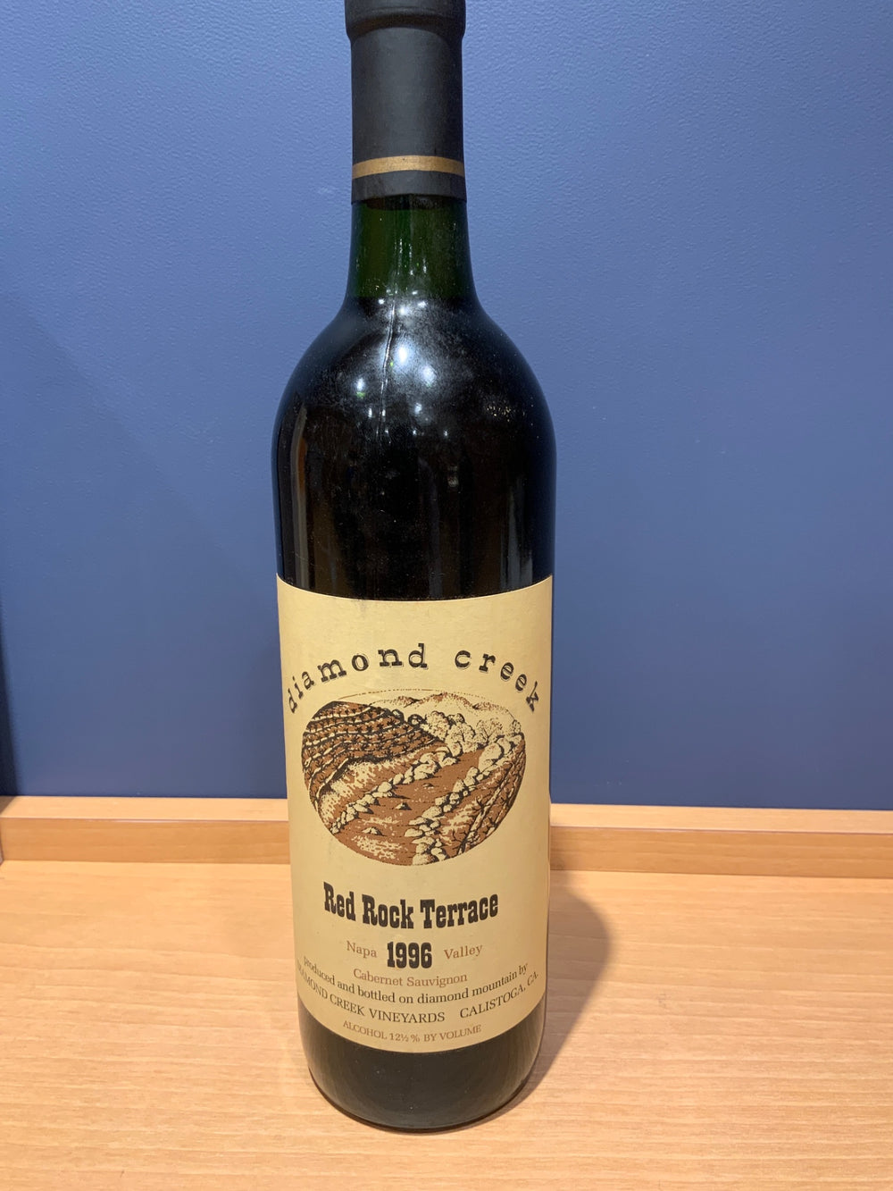 Red Rock Terrace Caberunet Sauvignon Diamond Creek 1996