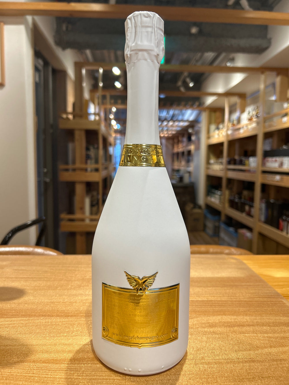 Angel Champagne NV Rosé White Holiday Edition (No Box)