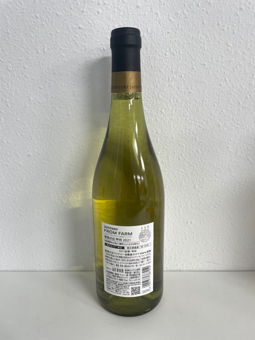 Suntory From Farm Tomi no Oka Koshu 2021 Japanese Wine, 750ml [Dry White Wine, 750ml, Japan]