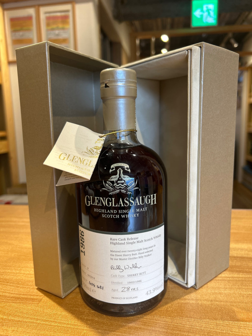 GLENGLASSAUGH 28 Year Old Sherry Butt 1986-2014 43.9% 700ml