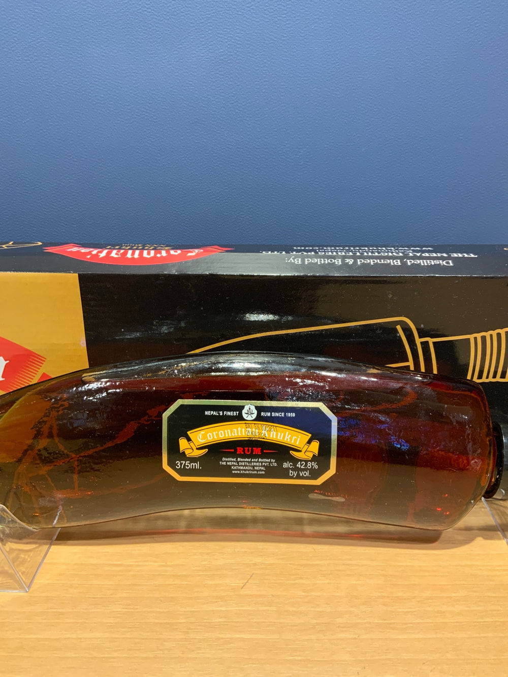 Khukri Rum ククリコロネーションラム ナイフ型ボトル 375ml