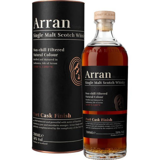 Arran Port Cask Finish 700ml 50% ABV Parallel Import [New Bottle]