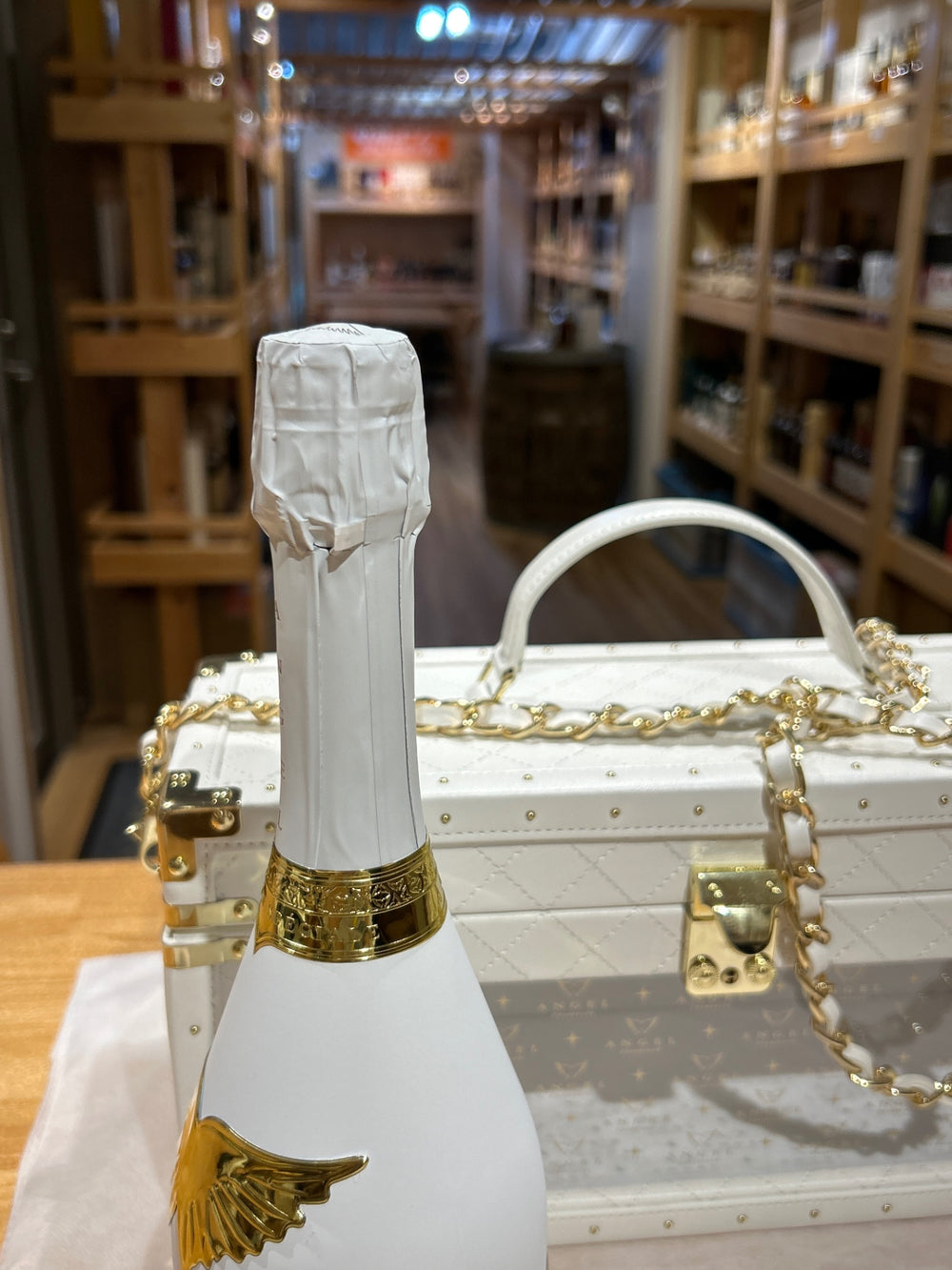 Angel Champagne NV Rosé White Holiday Edition