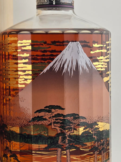 響（HIBIKI）21年〈意匠ボトル 富士風雲図〉2015 43°700ml≪限定品≫