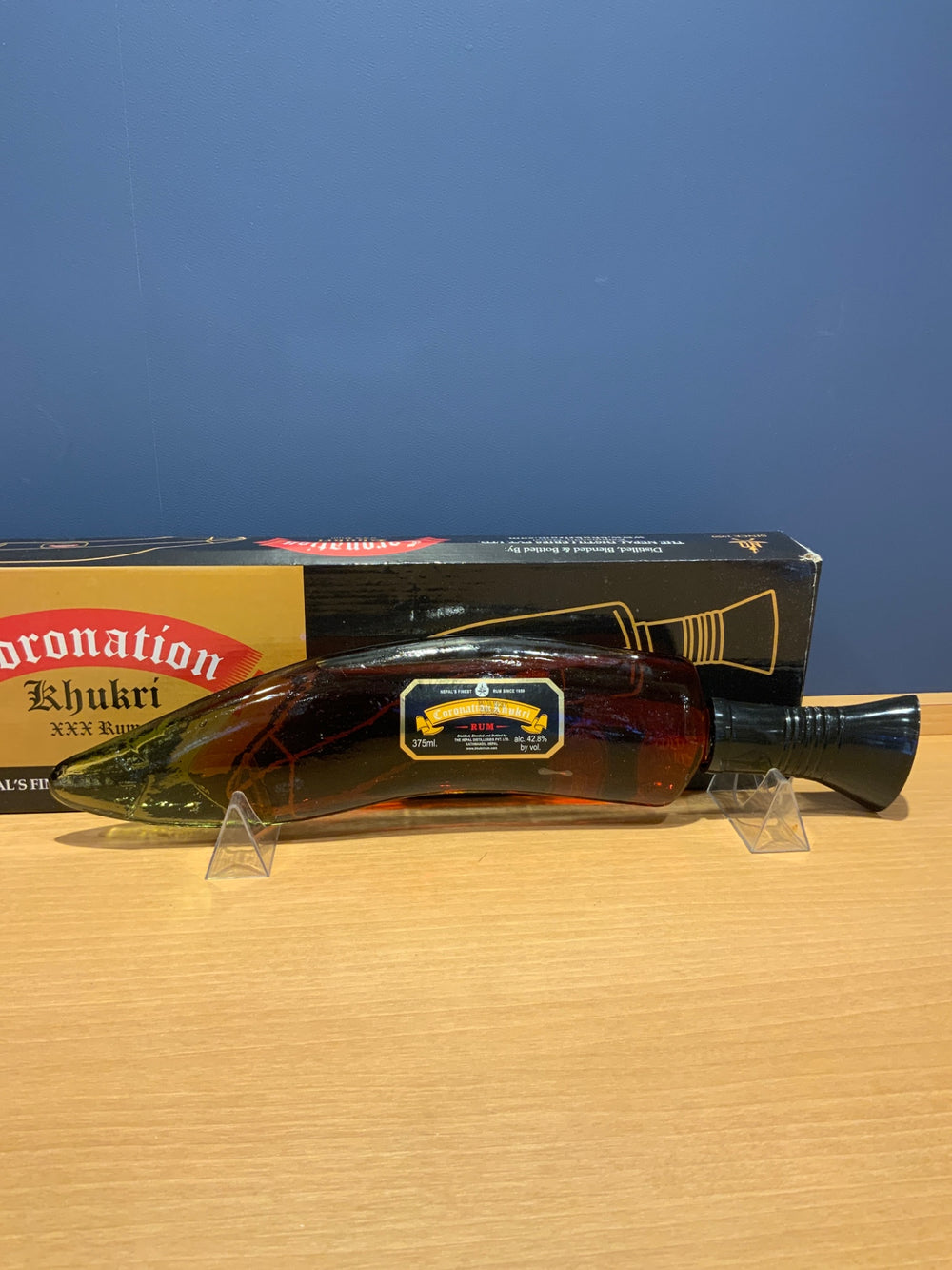Khukri Rum ククリコロネーションラム ナイフ型ボトル 375ml