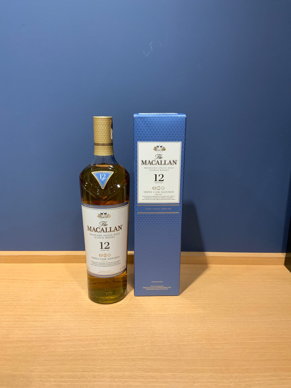 The Macallan Triple Cask 12 Year Old Single Malt Whisky [UK Whisky 700ml]