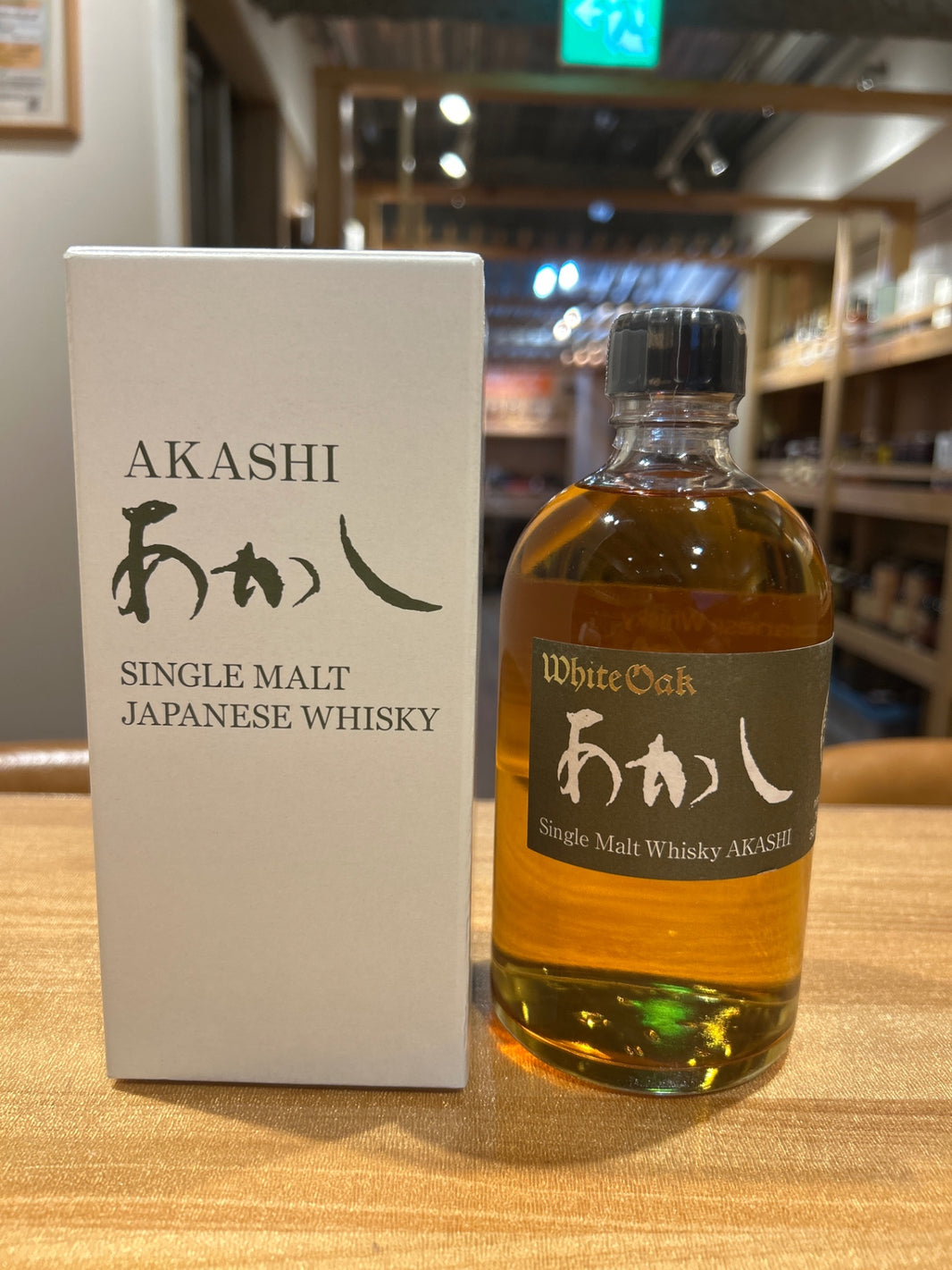 江井ヶ島酒造　 ホワイトオーク　あかし　シングルモルト 46.0度　500ml