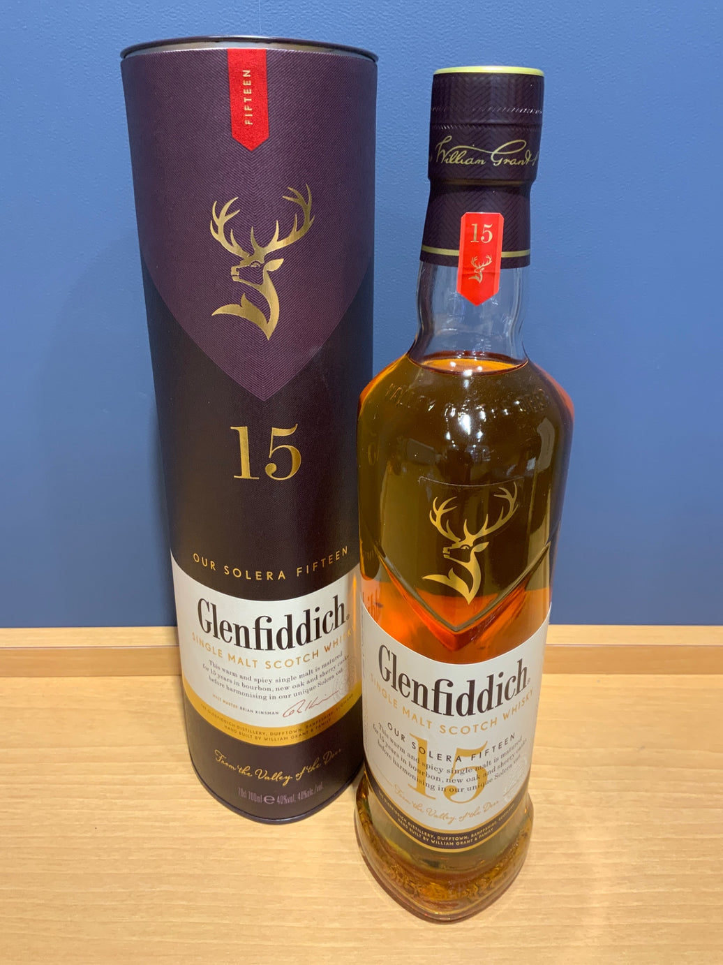 グレンフィディック　15年　箱あり