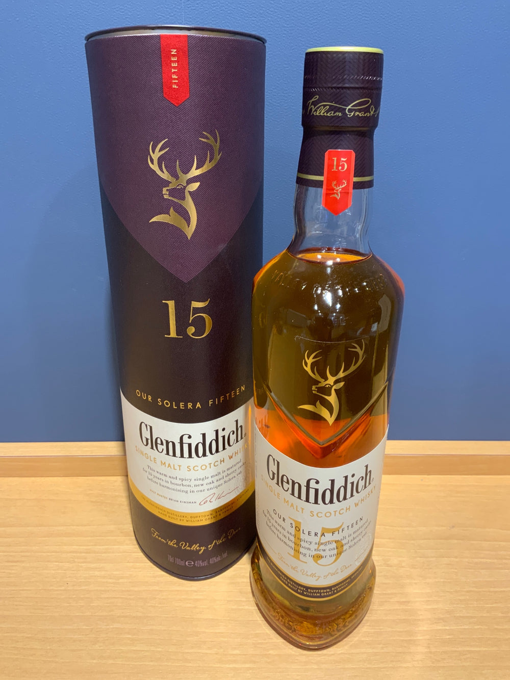 グレンフィディック　15年　箱あり