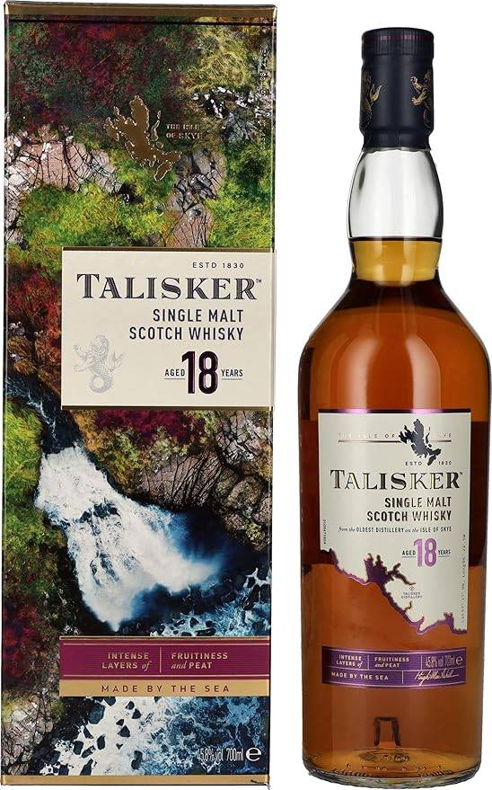 タリスカー 18年 箱入り [ ウイスキー イギリス 700ml ]