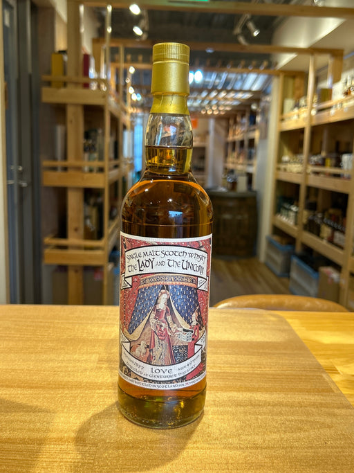 グレンタレット　1977　40年　レディ＆ユニコーン　貴婦人と一角獣　46％　700ml