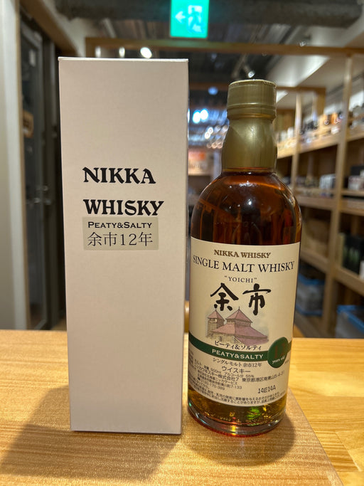 ニッカウィスキー 余市12年  ピーティ＆ソルティ 500ml