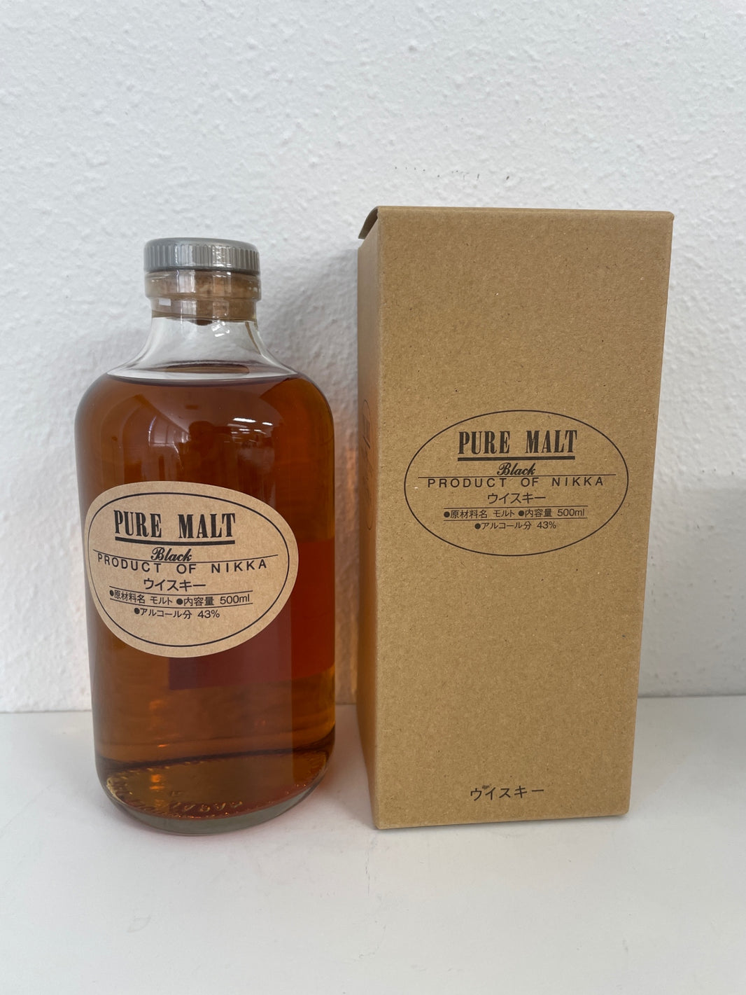 ニッカ ピュアモルト ブラック [ ウイスキー 日本 500ml ]