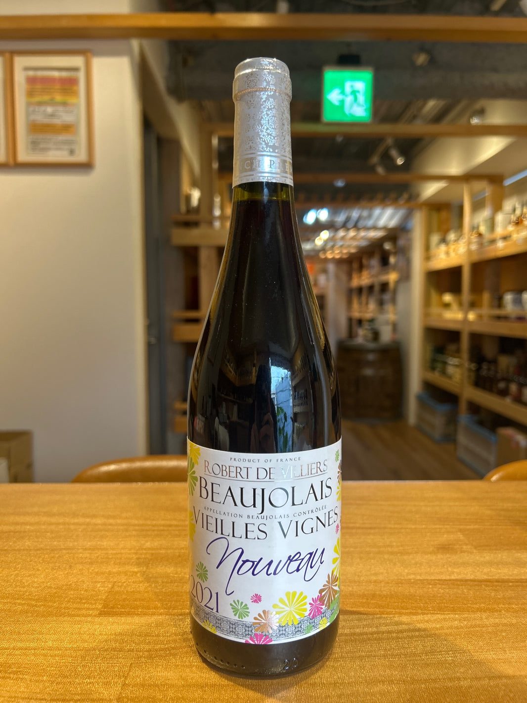 Robert de Villiers Beaujolais Nouveau Vieilles Vignes 2021