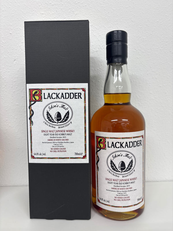 秩父　2015　8年　ブラックアダー　64％　700ml