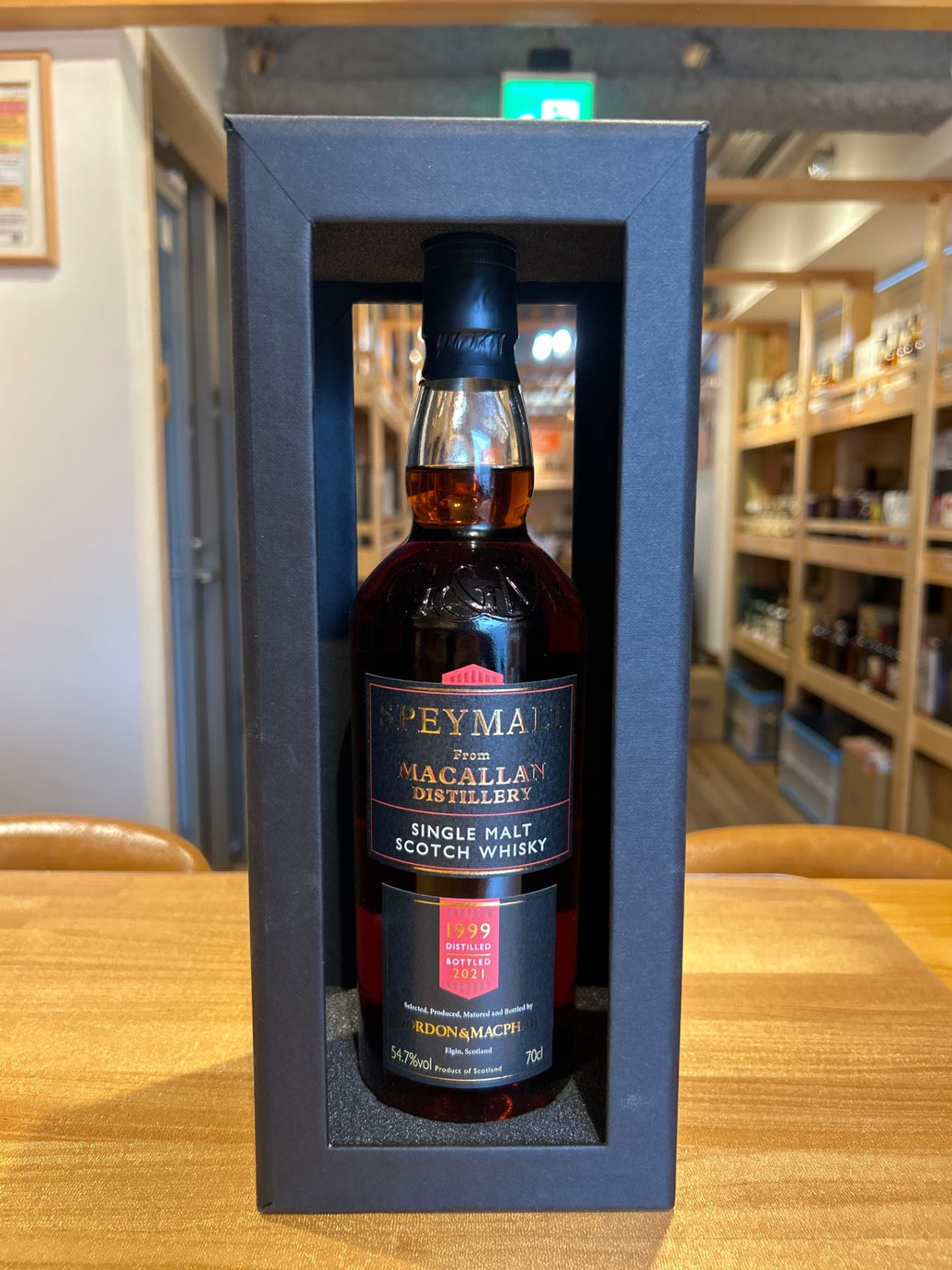 Gordon &amp; MacPhail Speymalt from The Macallan 1999 46% 700ml GM Whisky with Box
