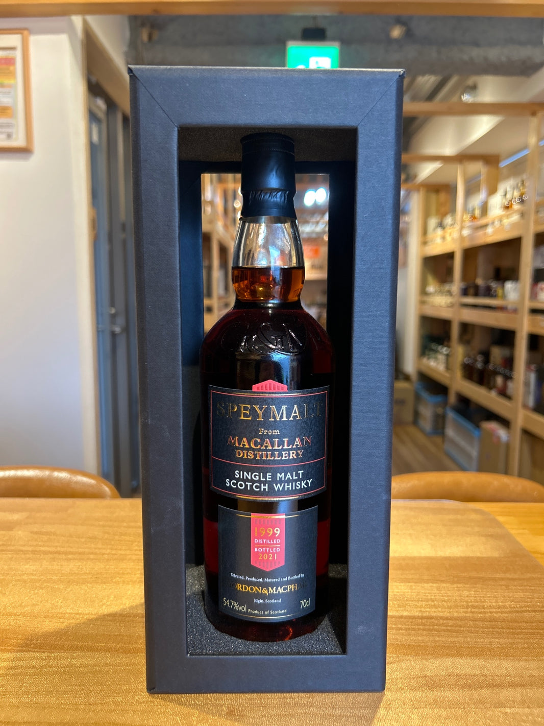 Gordon &amp; MacPhail Speymalt from The Macallan 1999 46% 700ml GM Whisky with Box