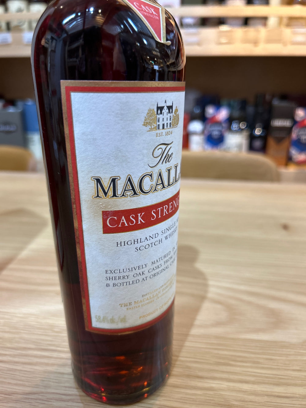 マッカラン　カスクストレングス 750ml
