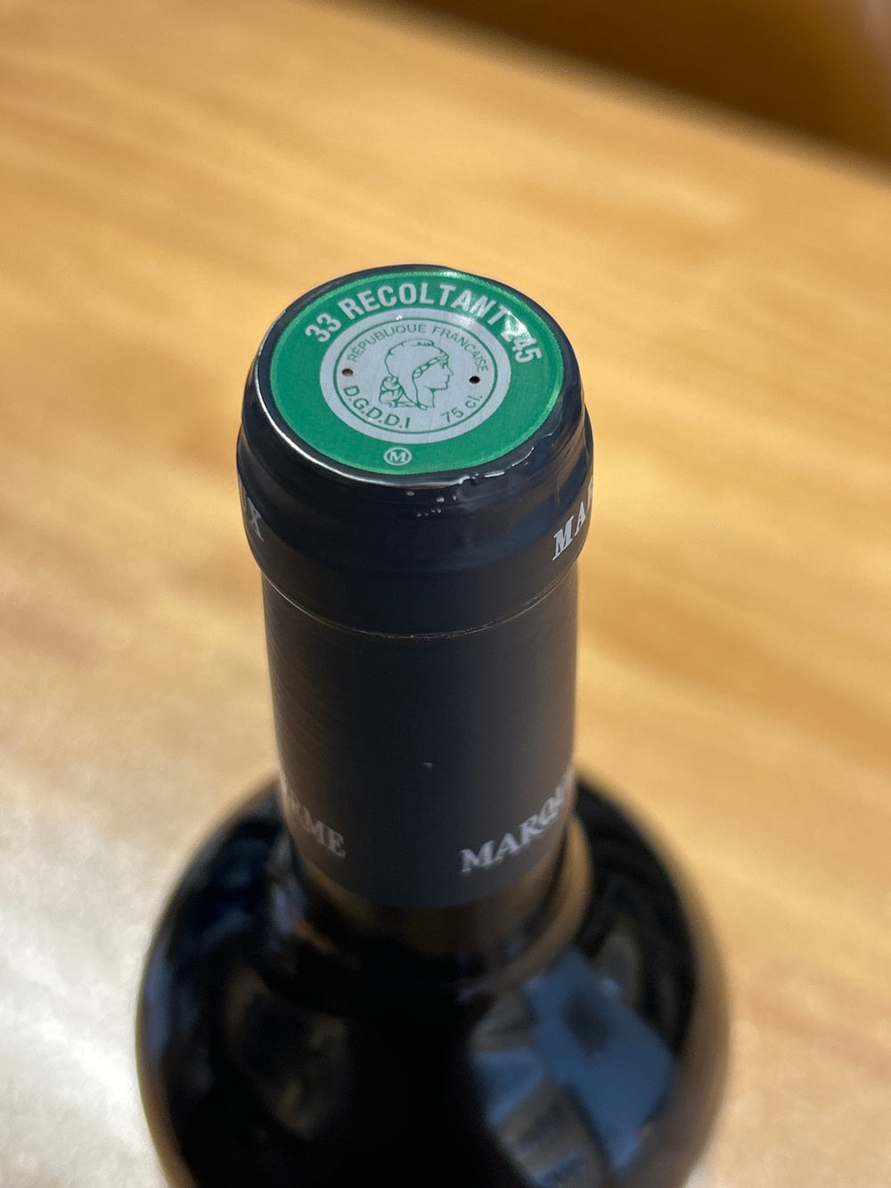 Marquis de Thermes Cuvee 1762 2018