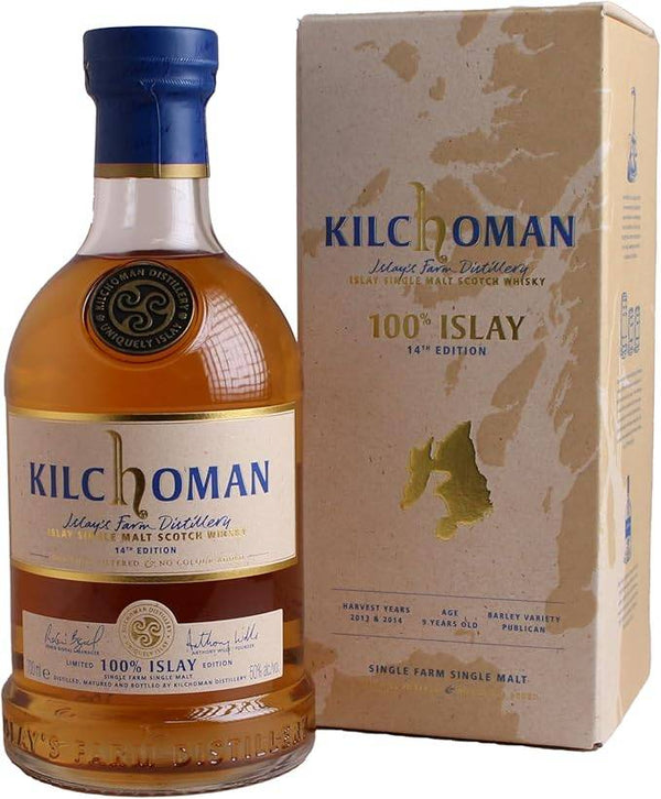 キルホーマン 100%アイラ 14thリリース 9年 50% [ ウイスキー スコットランド 700ml ]
