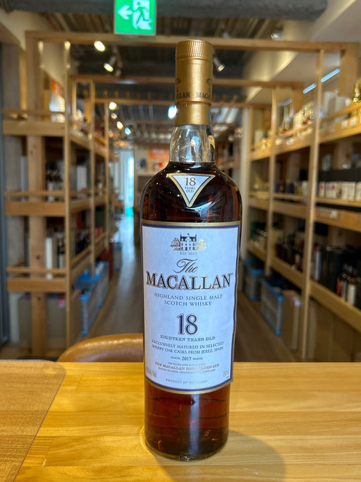 Macallan Sherry Oak Cask 18 Year Old 2017 (No Box)