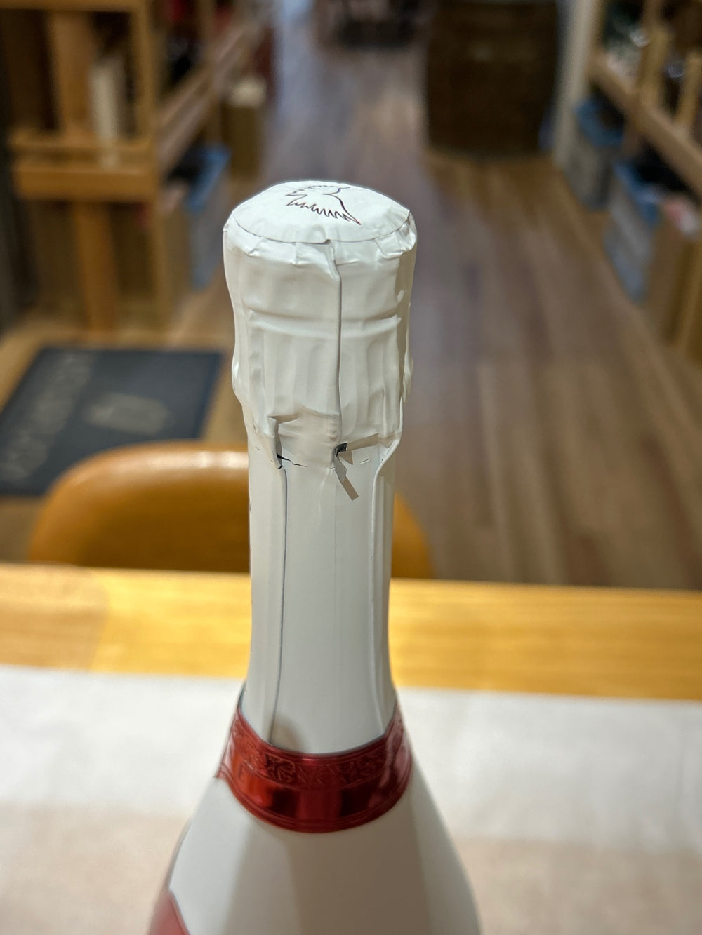 Angel Champagne NV Rosé White Holiday Edition Red (No Box)