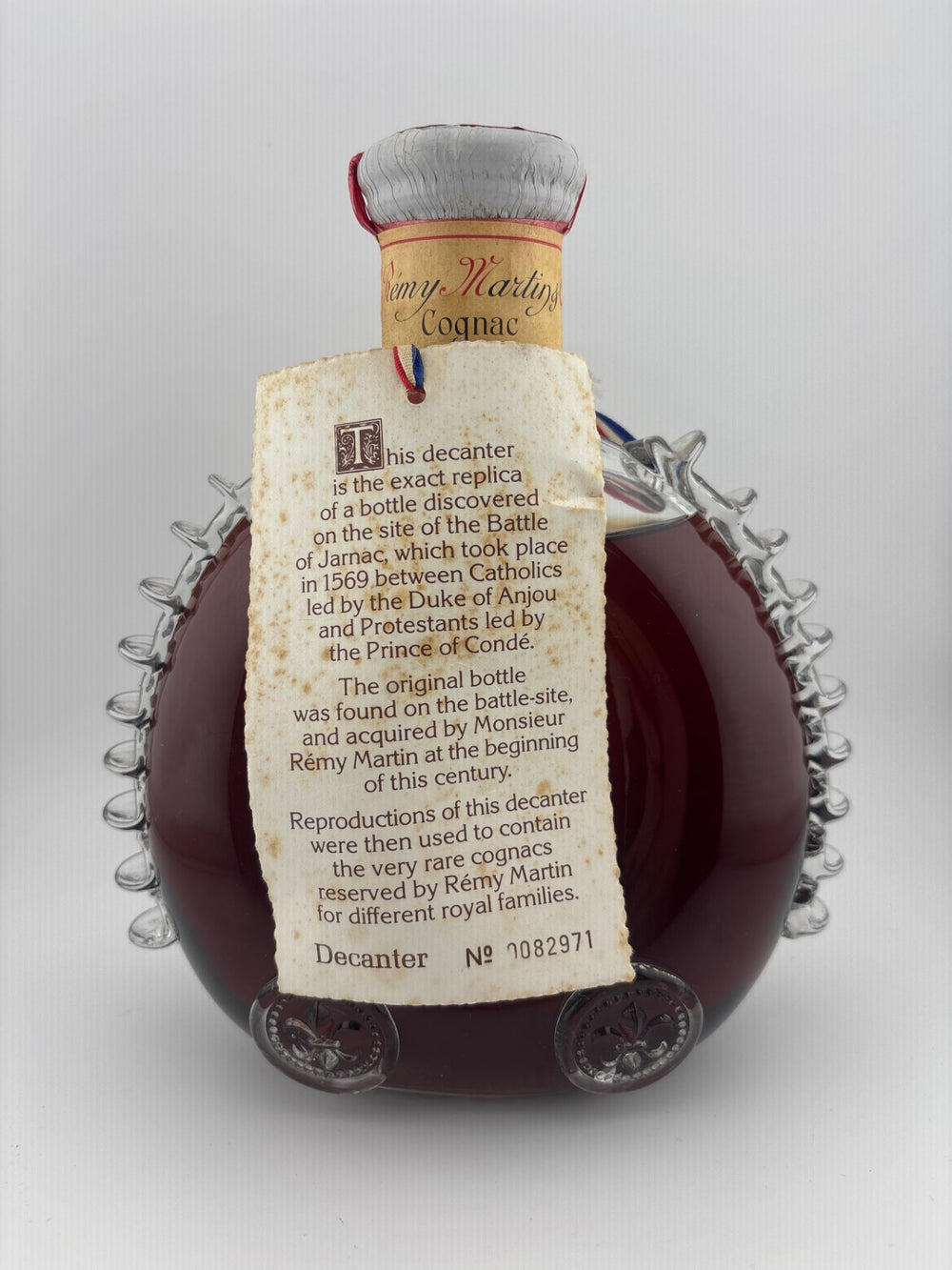 5641-税込古酒レミー マルタン ルイ13世 ベリーオールド 八角形 バカラ 箱 REMY MARTIN ホビーコレクション