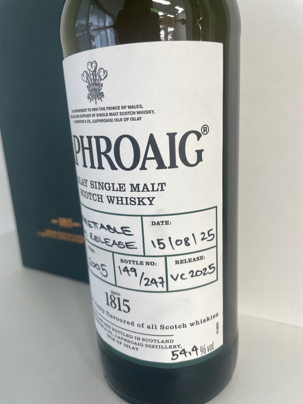 Laphroaig 2005-2025 Cask Strength Madeira Cask