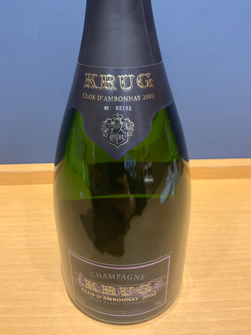 クリュッグ　クロダンボネ　2002年　箱無し