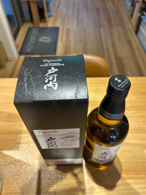 Togouchi Single Malt Japanese Whisky 700ml 52% 1st Release Cask Strength