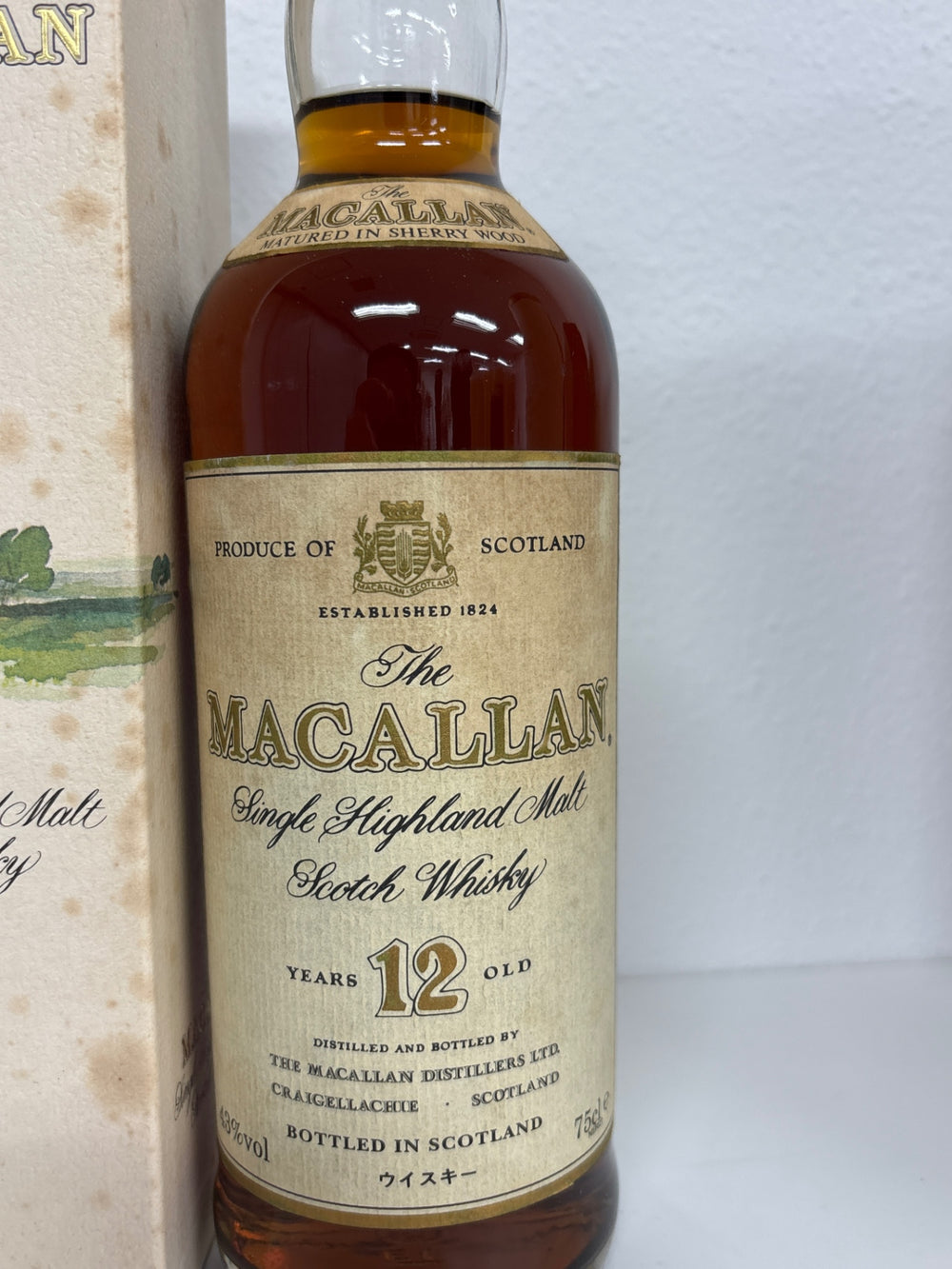マッカラン12年　旧ボトル750ml