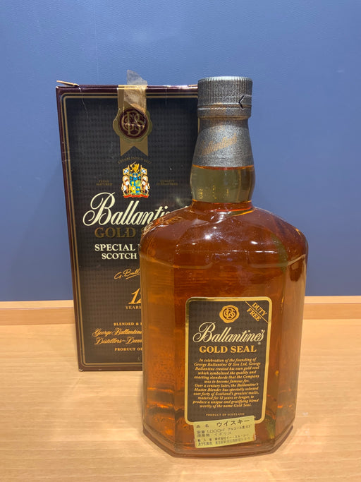 [古酒][にっこりご奉仕品] バランタイン 12年 ゴールドシール 43度 1000ml [ＴＢ-ＢＬＴ-3] [並行輸入品]