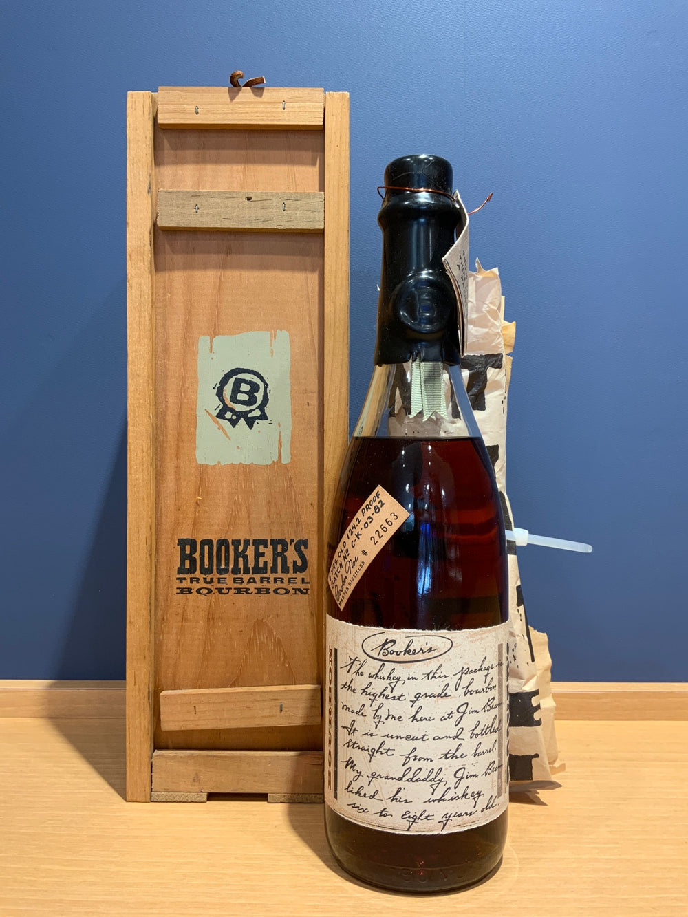 BOOKER'S ブッカーズ ノエ 7年 1982年 124.2proof 750ml 62.1%