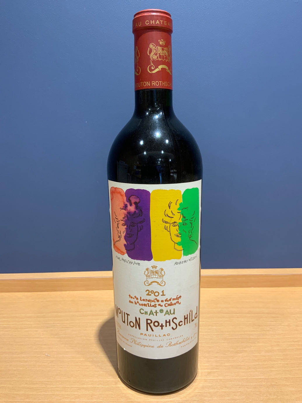 2001年 シャトー ムートン ロートシルト 750ml フランス ボルドー 赤ワイン