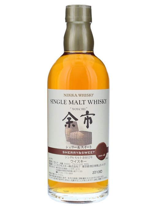ニッカウィスキー 余市12年 シェリー&スィート 500ml