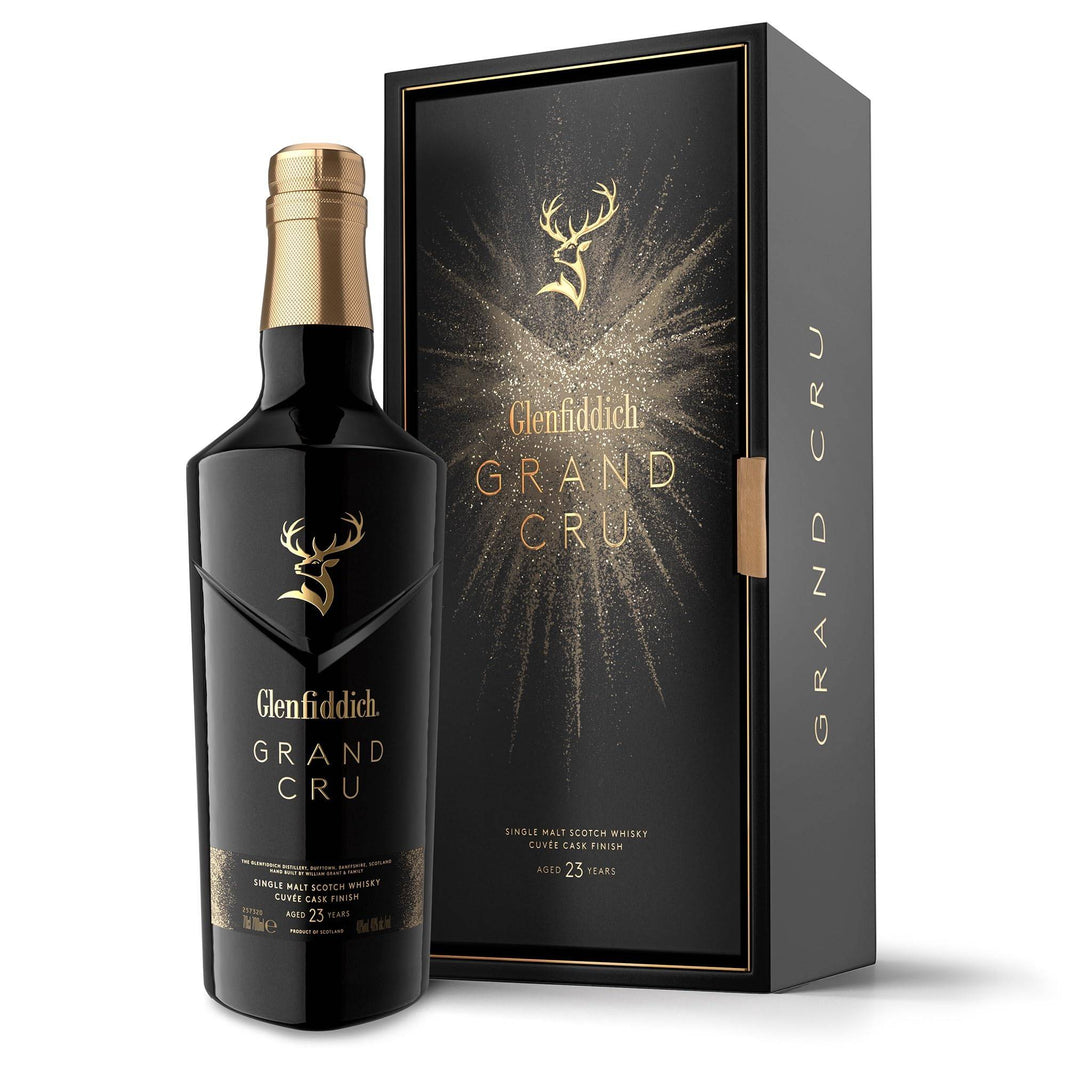 Glenfiddich 23 Year Old Grand Cru, 700ml, 43% ABV, Gift Box Included, Single Malt, Scotland