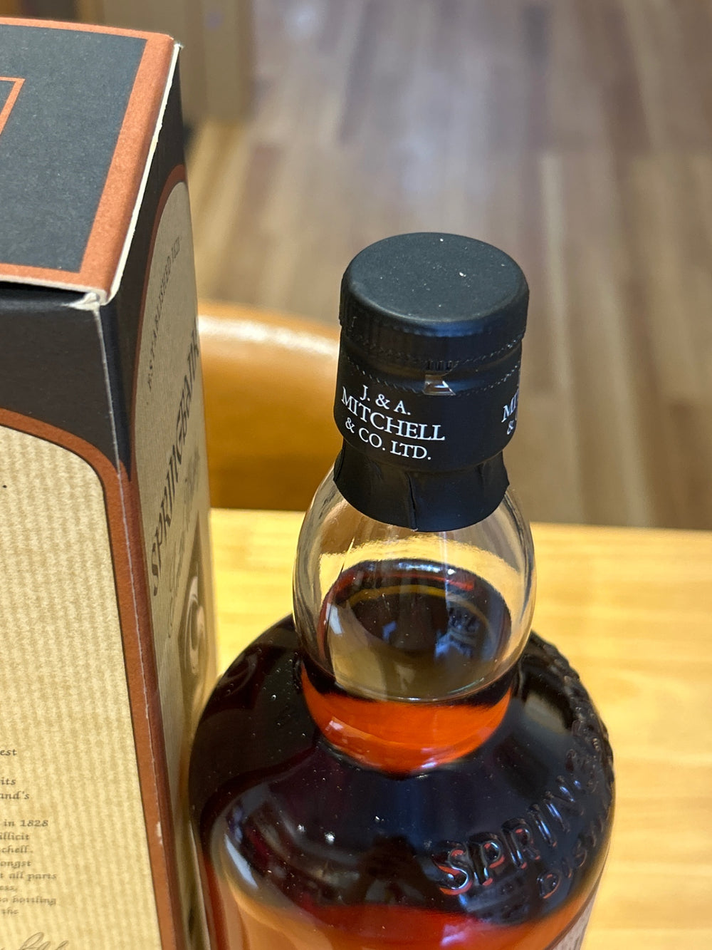 スプリングバンク 15年白ラベル 46度750ml