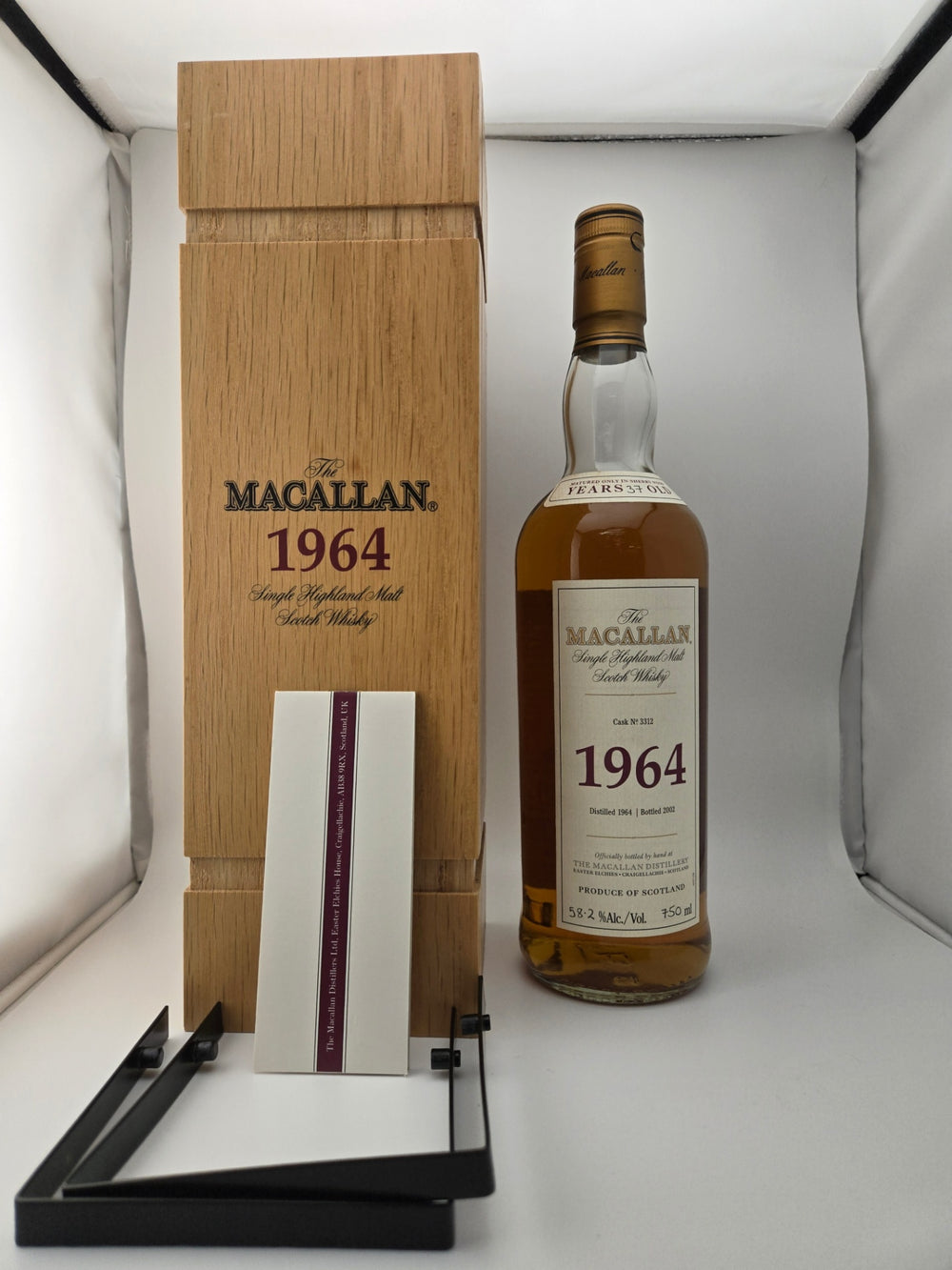 The Macallan Fine & Rare 37 Year Old 58.2 abv 1964 (1 BT70