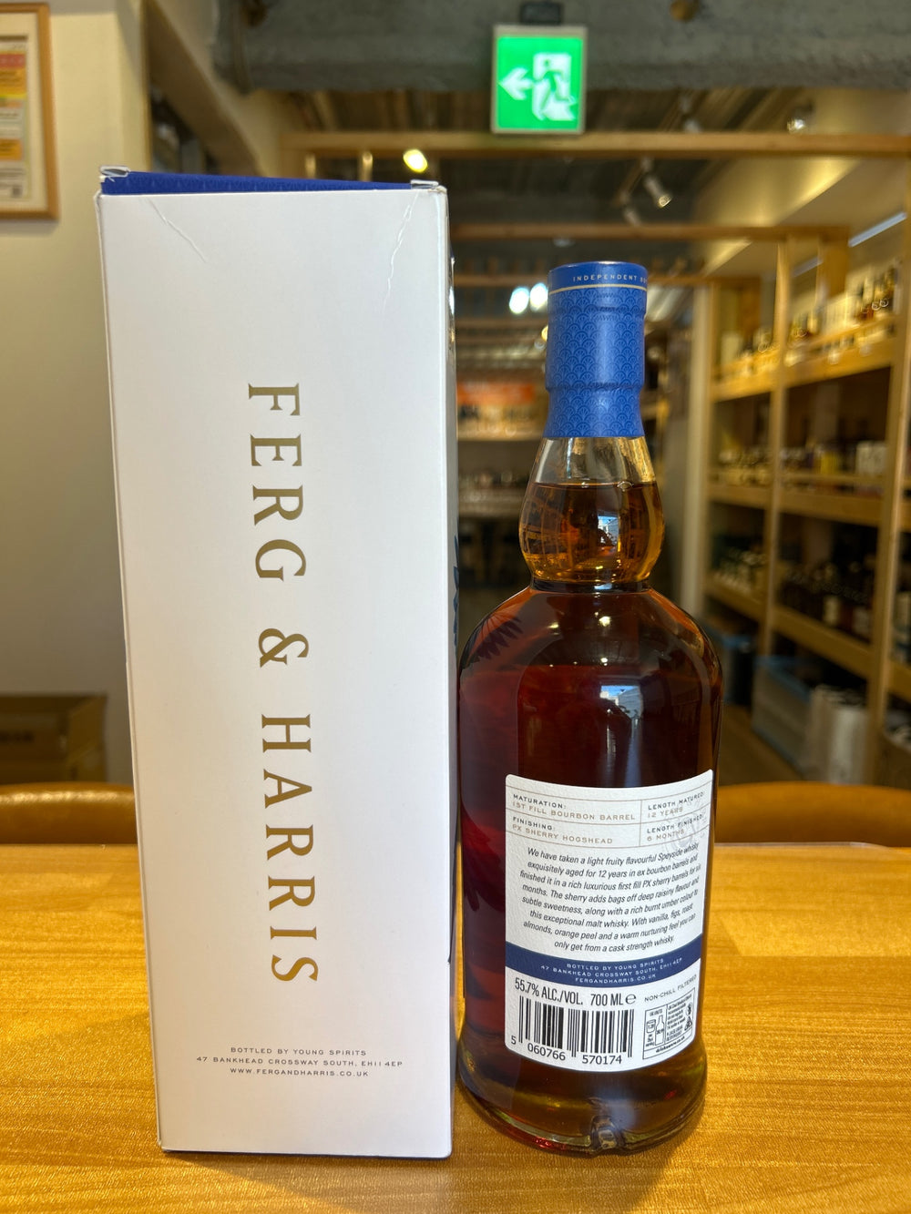 スペイサイド・シングルモルト12年　700ml  Ferg & Harris（ファーグ＆ハリス）
