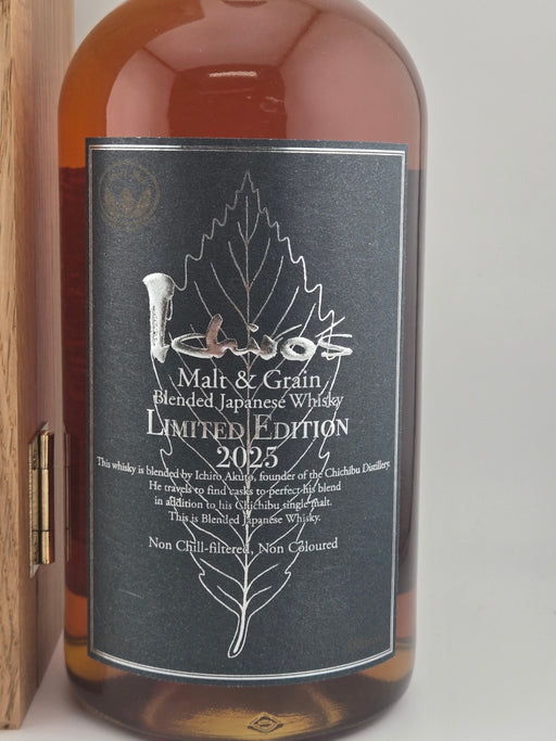 イチローズ モルト&グレーン ブレンデッド ジャパニーズウイスキー リミテッドエディション 2025 Ichiro’s Malt & Grain Blended Japanese Whisky Limited Edition
